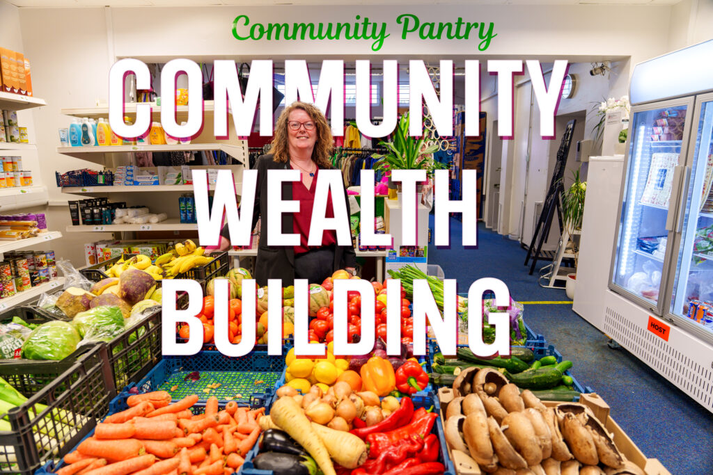 In Mayfield and Easthouses, the local development trust is using food to feed the soul of the community. With a community pantry, café, and a derelict bowling green transformed into a thriving community garden, they are defining what Community Wealth Building looks like.
By Lucas Batt & Rhiannon Davies, Greater Community Media