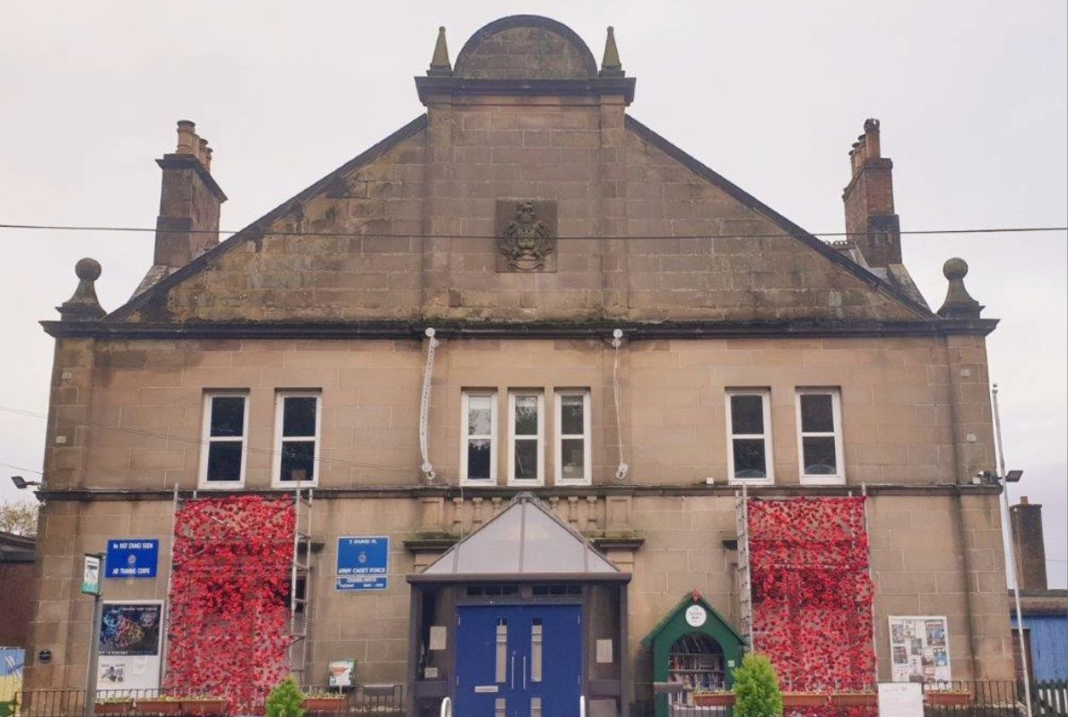 Community owned building in Duns known as 'A Heart for Duns'
